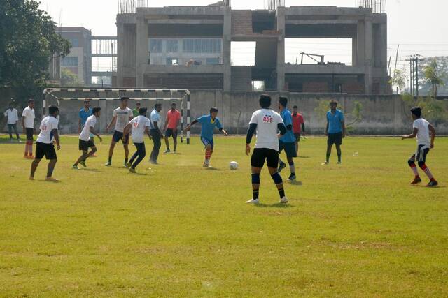 Sports day football
